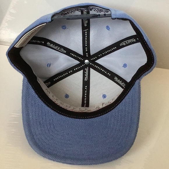 New York City Football Club NYCFC Blue White Mitchell & Ness snap back hat - Picture 6 of 12
